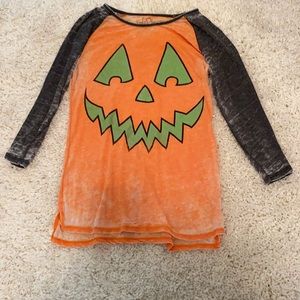 Halloween pumpkin top | M